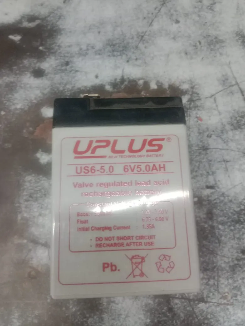 Luminous 6V - 5amp Battery